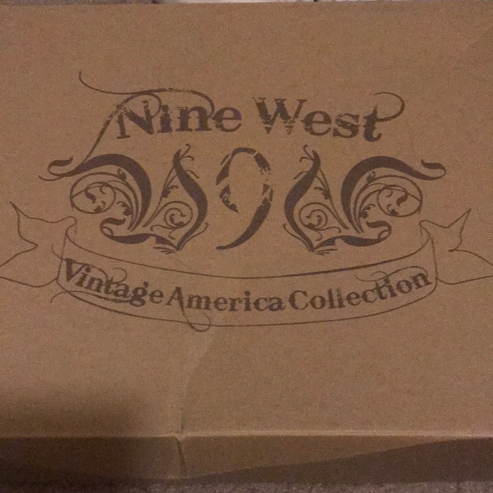 Cognac leather Nine West boots